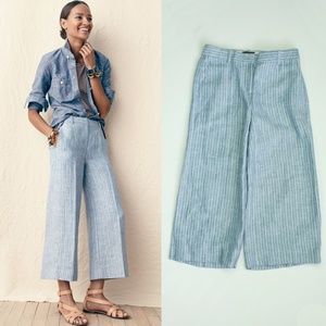 J.Crew Cropped Pants  Gazebo Pant in Market Stripe